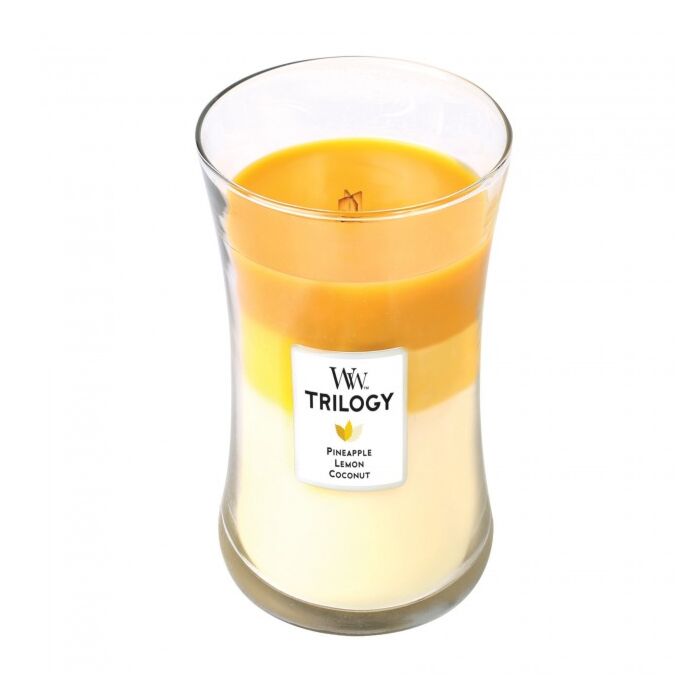WoodWick Trilogy Large Candle - Fruits of Summer-1